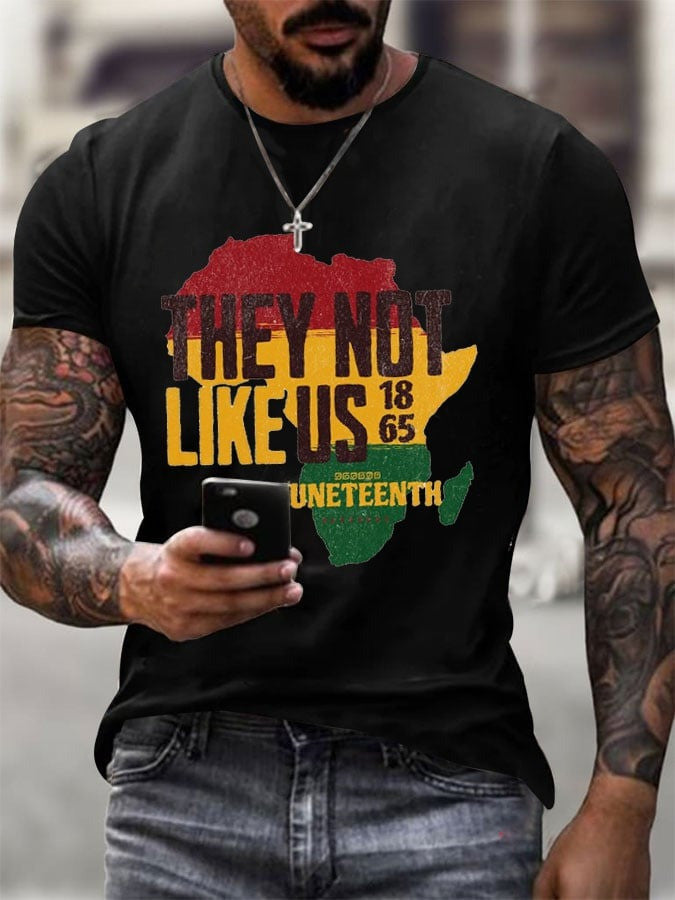 Juneteenth Print T-Shirt Freedom Day Shirt Best Gift For African American Heritage Celebration - Zadago
