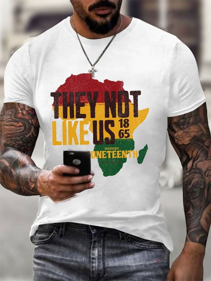 Juneteenth Print T-Shirt Freedom Day Shirt Best Gift For African American Heritage Celebration - Zadago