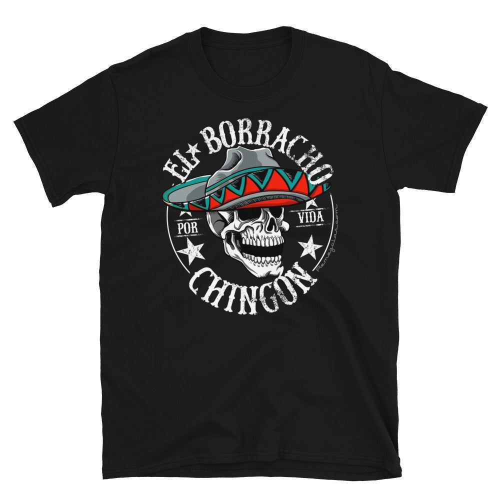 Borracho Chingon OG Cantina T-Shirt Gifts For Father - Zadago
