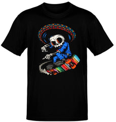 Calacas Mariachi T-Shirt Funny Graphic Tees Gifts For Friends - Zadago