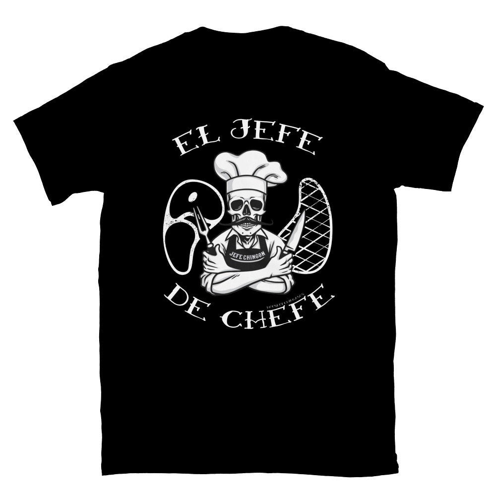 El Jefe De Chefe OG Chef's T-Shirt Gifts For Chefers - Zadago