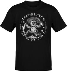 Old School Tacos Never Broke My Heart Vintage T-Shirt Gifts For Dad - Zadago