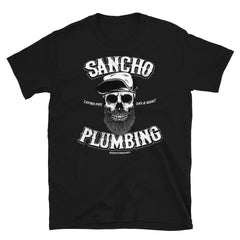 Sancho Plumbing Co Vintage Greaser T-Shirt Gift Ideas For Son - Zadago