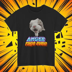 Anger Meow T-shirt Gift For Cat Lovers - Zadago