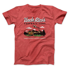 Uncle Ricos Football Camp T-Shirt Funny Napoleon Dynamite Tees Gifts For Dudes - Zadago