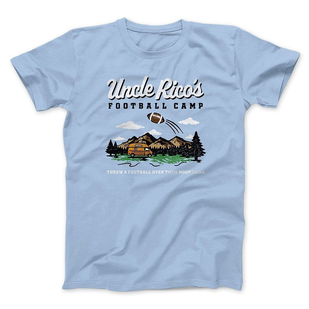 Uncle Ricos Football Camp T-Shirt Funny Napoleon Dynamite Tees Gifts For Dudes - Zadago