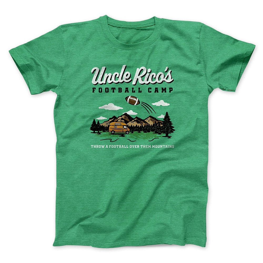 Uncle Ricos Football Camp T-Shirt Funny Napoleon Dynamite Tees Gifts For Dudes - Zadago