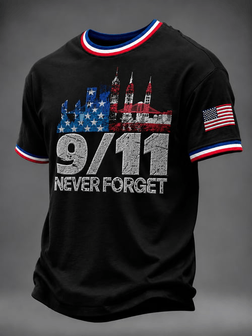 25 Years Of Remembrance 2001 2026 T-Shirt We Will Never Forget Merch Useful Gift