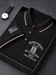 25th Anniversary Polo Shirt 911 Never Forget Shirt Birthday Ideas For Men