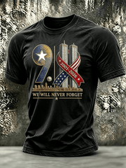 We Will Never Forget 2001 2026 T-Shirt 25th Anniversary Shirt Gifts For Men Fans