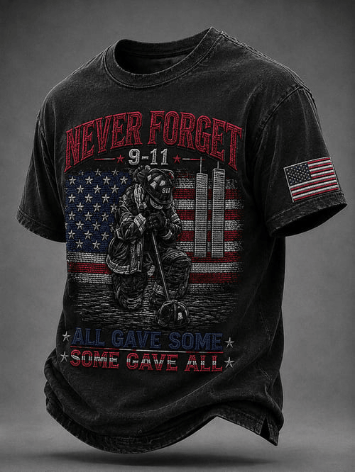 25 Years Never Forget 2001 2026 T-Shirt 25th Anniversary Clothes Useful Gift For Him
