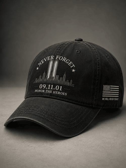 Never Forget 25th Anniversary 2001 2026 Hat Patriotic American Merch Gifts For Dad