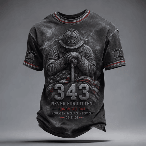 25 Years Anniversary 2001 2026 T-Shirt We Will Never Forget Shirt Merch Birthday For Brother