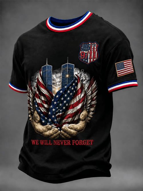 25 Years Never Forget 2001 2026 T-Shirt 25th Anniversary Clothes Good Gifts For Brother