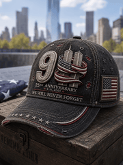 25th Anniversary We Will Never Forget Hat Twin Towers American Cap Gifts For Men