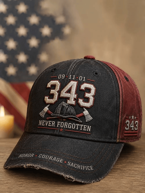 343 Never Forget Firefighter Hat Firefighters Merch Gifts For Brother