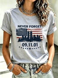 Never Forget 911 T-Shirt 25th Anniversary We Remember 2001 2026 Shirt Unique Gift For Her