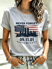 Never Forget 911 T-Shirt 25th Anniversary We Remember 2001 2026 Shirt Unique Gift For Her