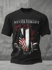 9 11 25th Anniversary Never Forget TributeT-Shirt 911 Apparel Memorial Gift For Husband