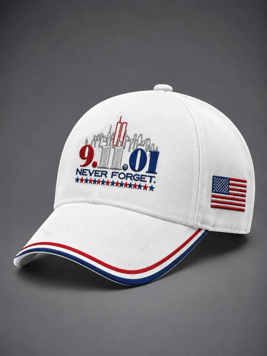 911 25th Anniversary Never Forget Hat 911 Commemorative Baseball Cap Gift Ideas