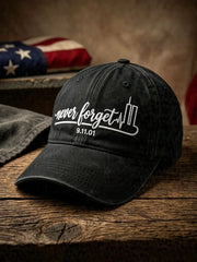 9 11 Never Forget Hat 9 11 25th Anniversary Never Forget Baseball Cap Present For Patriots