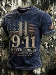911 25th Anniversary Never Forget Vintage Shirt 911 Commemorative Shirt