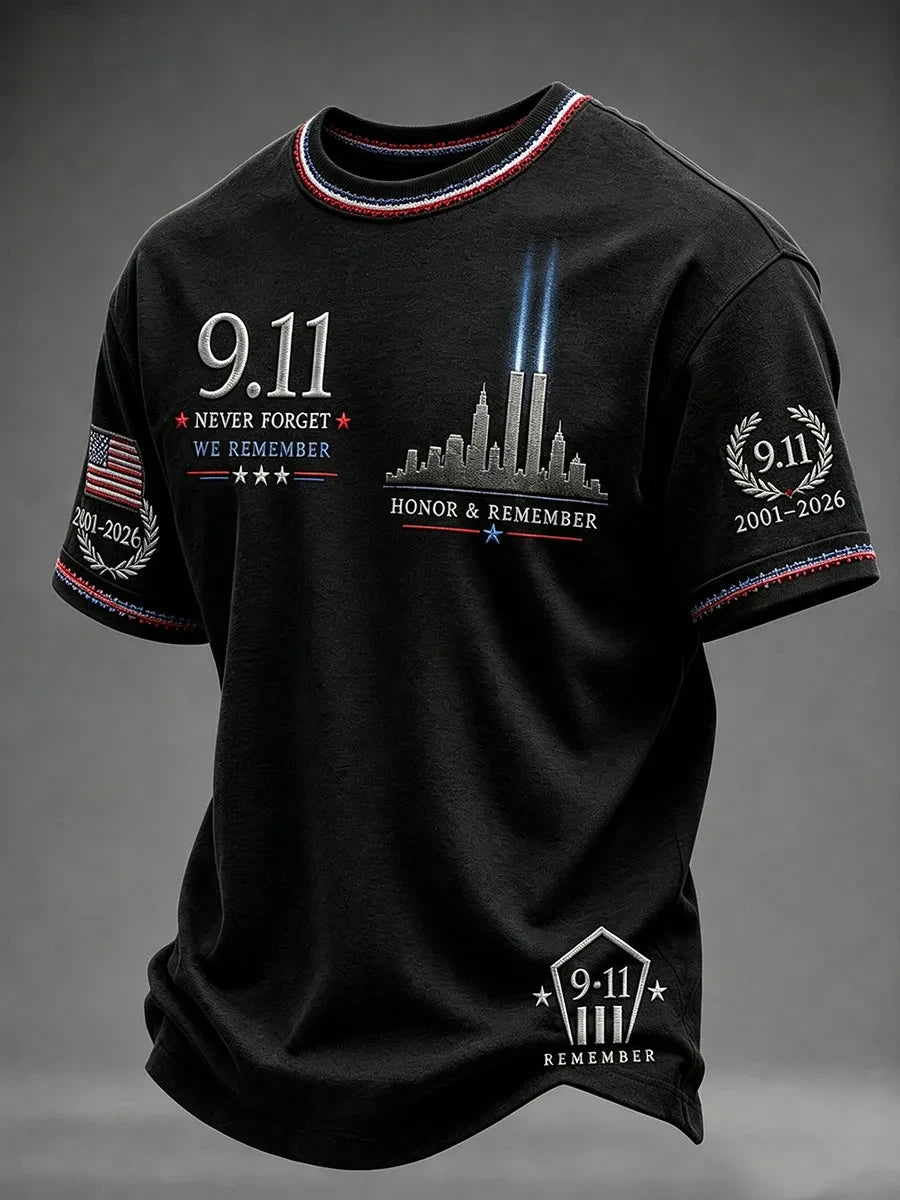 911 25th Anniversary Never Forget Shirt 911 Tribute Apparel Present Ideas