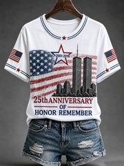 911 25th Anniversary Never Forget T-Shirt 911 Anniversary Shirt Patriotic Gift Ideas