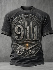 911 25th Anniversary Never Forget Vintage T-Shirt 911 Clothes Best Gift For Husband