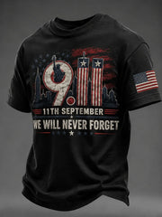 911 25th Anniversary Never Forget Vintage T-Shirt 911 Clothes Presents Idea For Husband