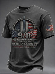 911 25th Anniversary Never Forget T-Shirt 911 Merch Best Present For Husband