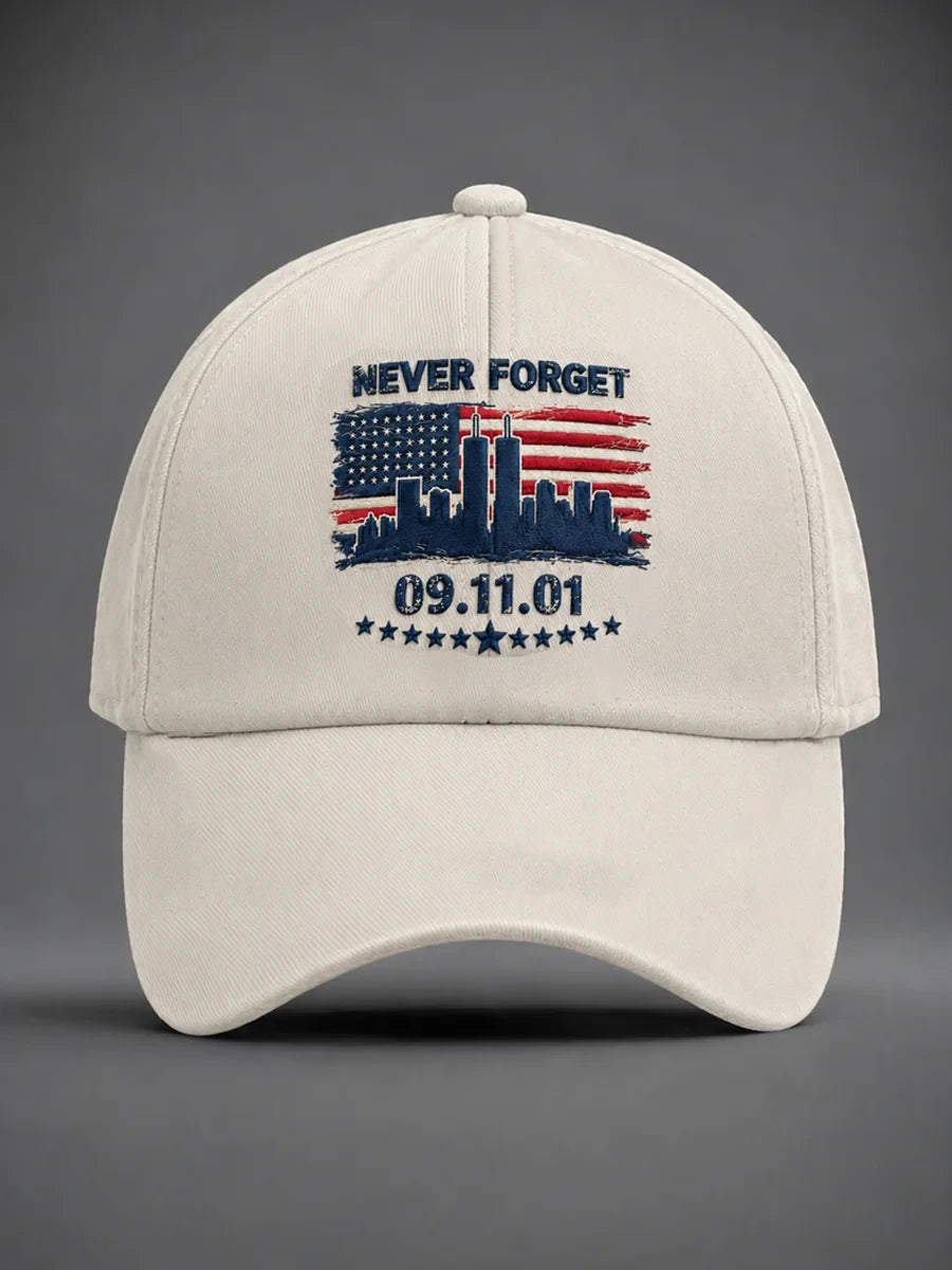 911 25th Anniversary Never Forget Hat 911 Tribute Baseball Cap Present Ideas For Dad