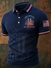 9 11 Anniversary Patriot Day Polo Shirt September 11th Commemorative Apparel Gift Ideas
