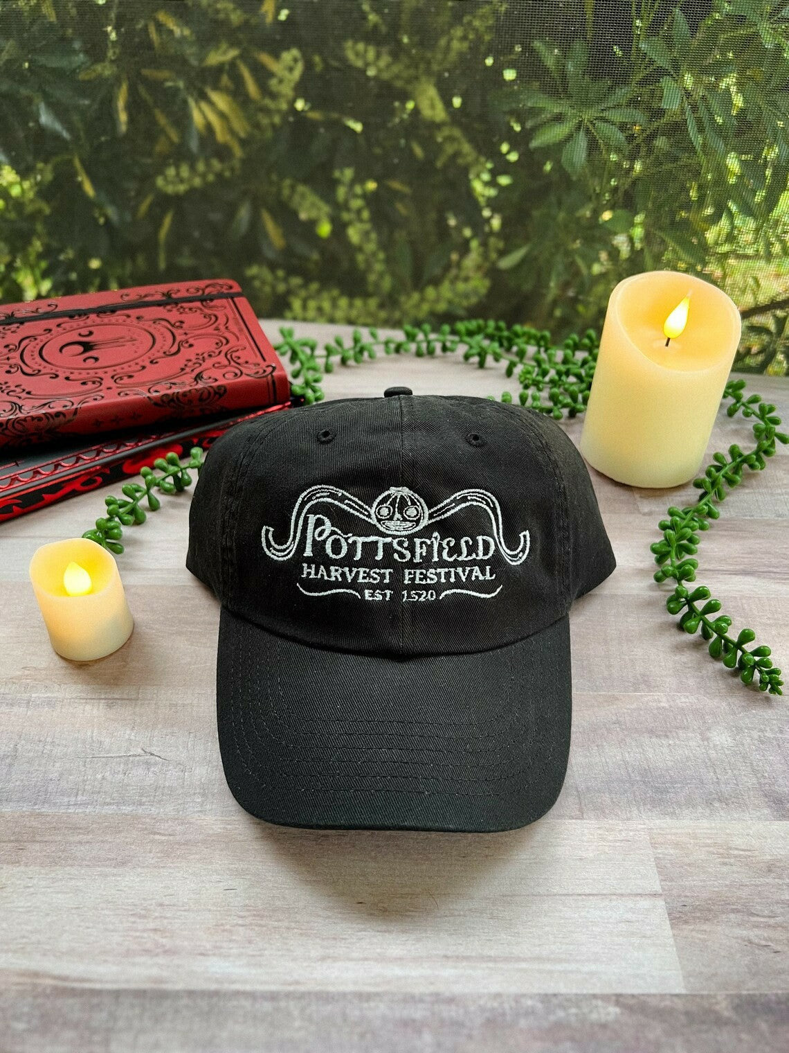 Pottsfield Harvest Festival Cap Autumn Halloween Hat Gift For Halloween Lovers