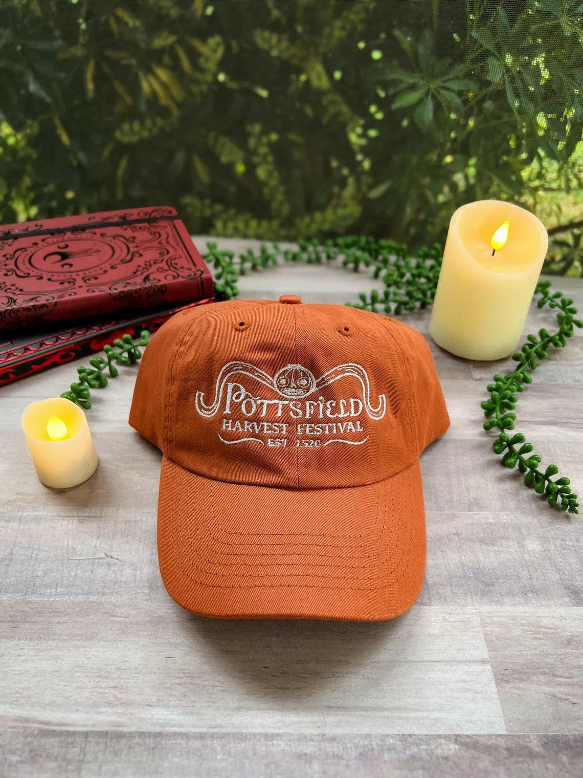 Pottsfield Harvest Festival Cap Autumn Halloween Hat Gift For Halloween Lovers