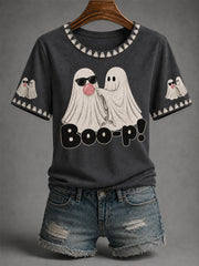Boo-P Ghost Bubble Gum T-Shirt Halloween Ghost Shirt Great Halloween Apparel Ideas