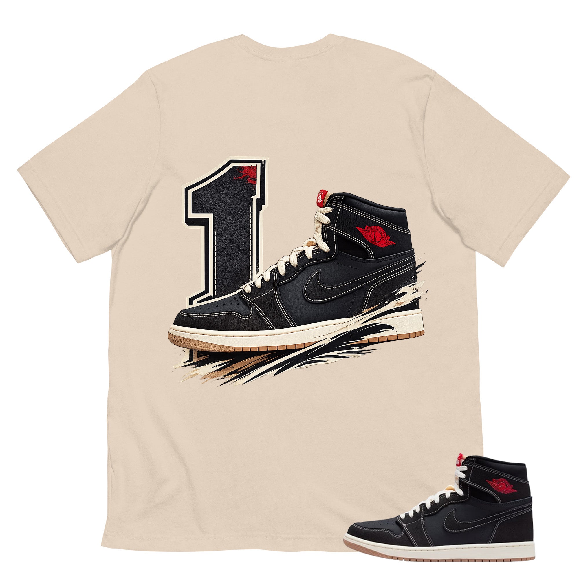 1's Sneaker Shirt - Match Air Jordan 1 Flight Club