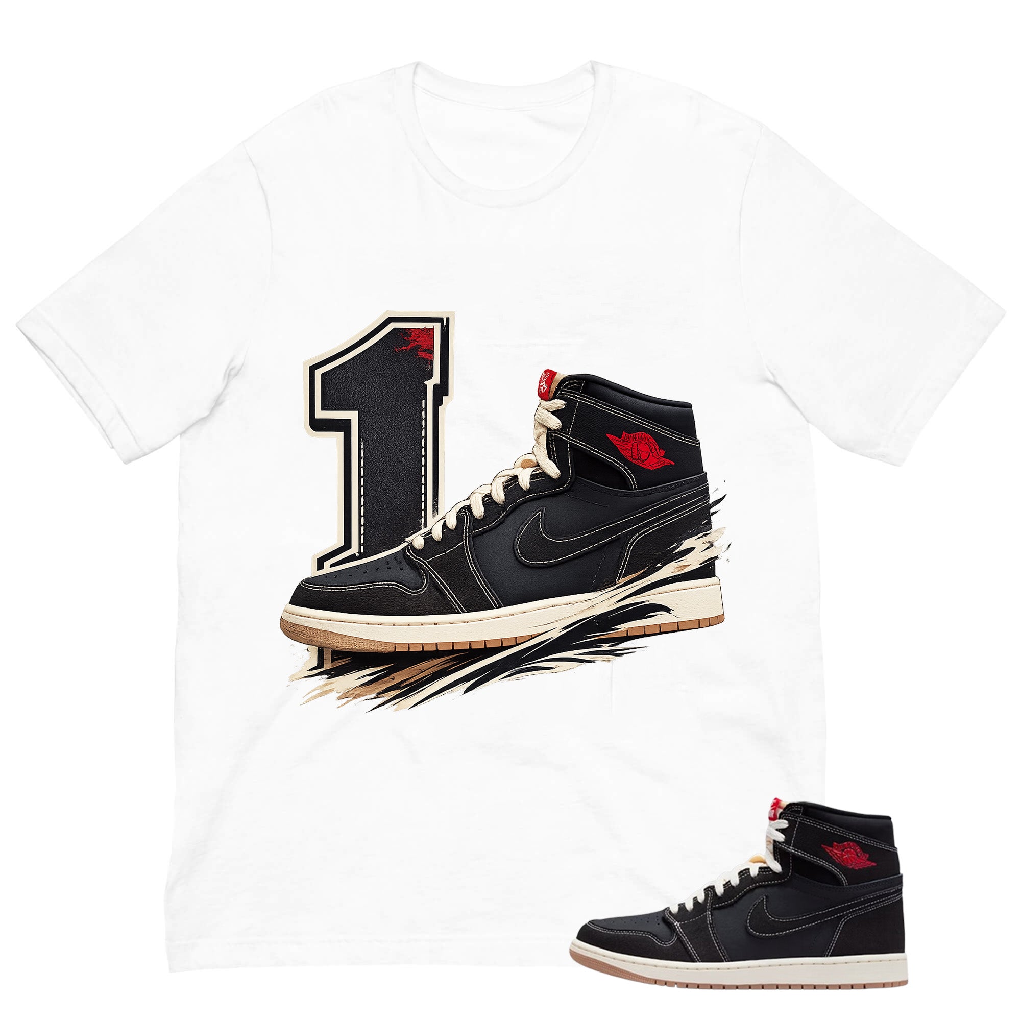 1's Sneaker Shirt - Match Air Jordan 1 Flight Club