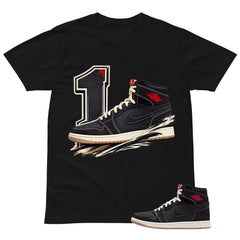 1's Sneaker Shirt - Match Air Jordan 1 Flight Club
