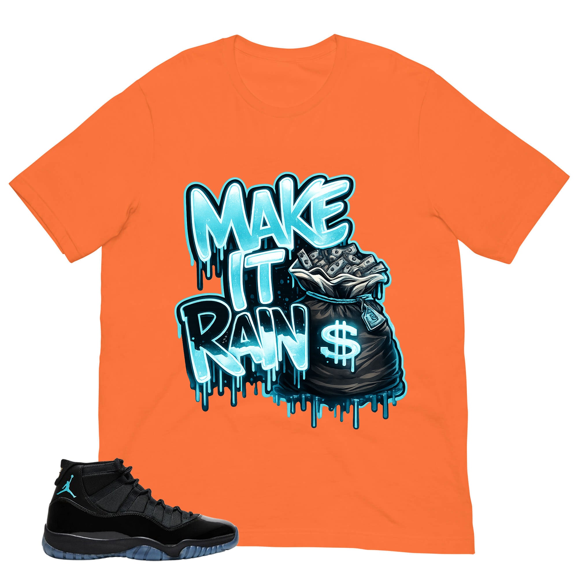Make It Rain Shirt - Matching Air Jordan 11 Gamma Blue 2025