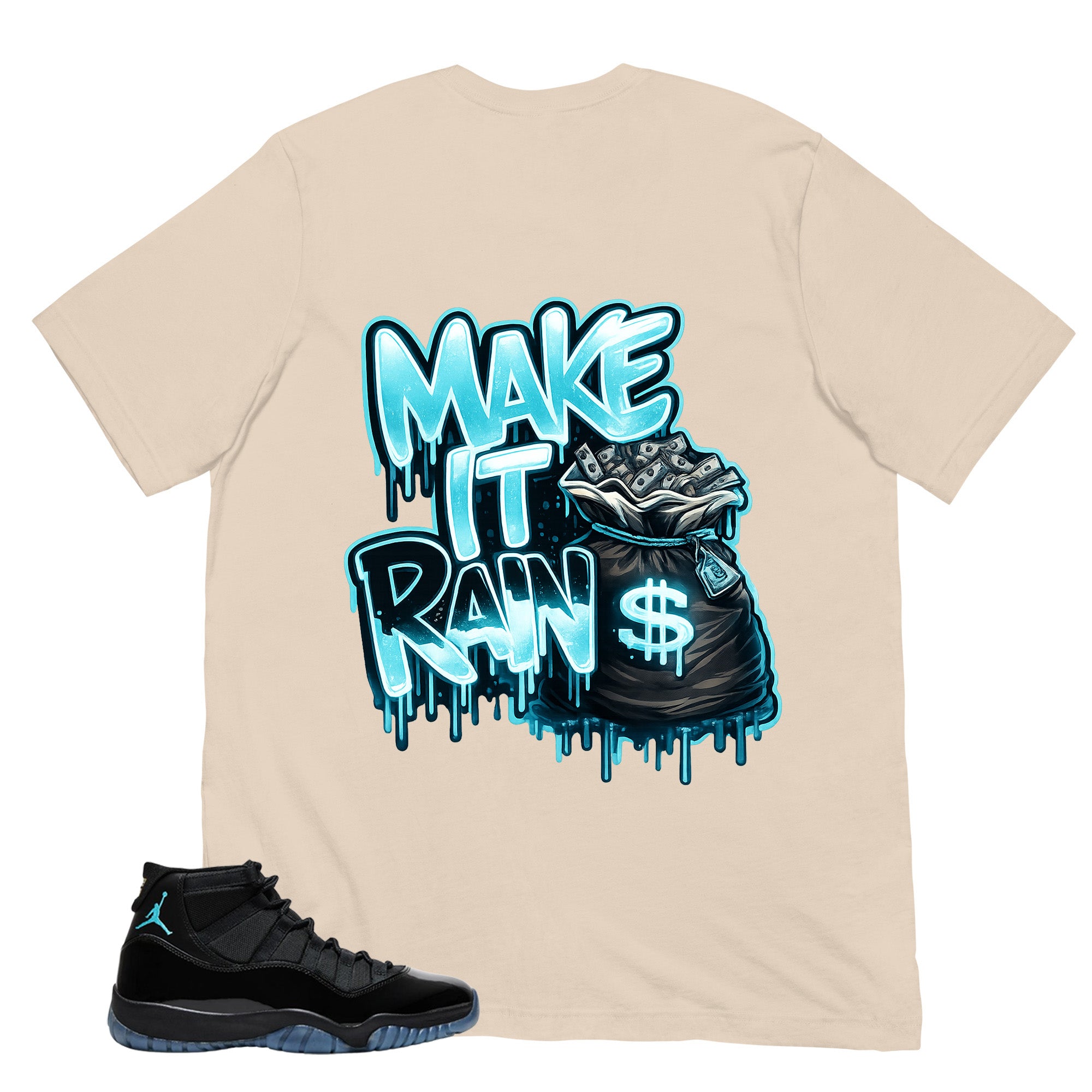 Make It Rain Shirt - Matching Air Jordan 11 Gamma Blue 2025