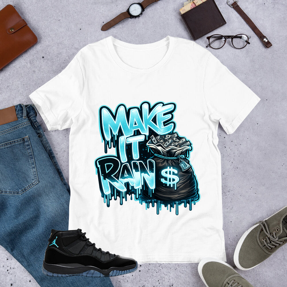 Make It Rain Shirt - Matching Air Jordan 11 Gamma Blue 2025