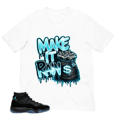 Make It Rain Shirt - Matching Air Jordan 11 Gamma Blue 2025