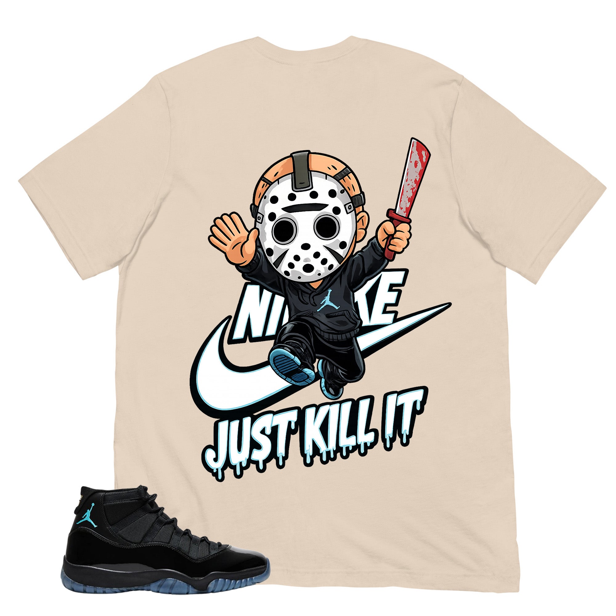 Just Kill It Shirt - Matching Air Jordan 11 Gamma Blue 2025