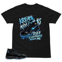 Kream Kicks Shirt - Matching Air Jordan 11 Gamma Blue 2025