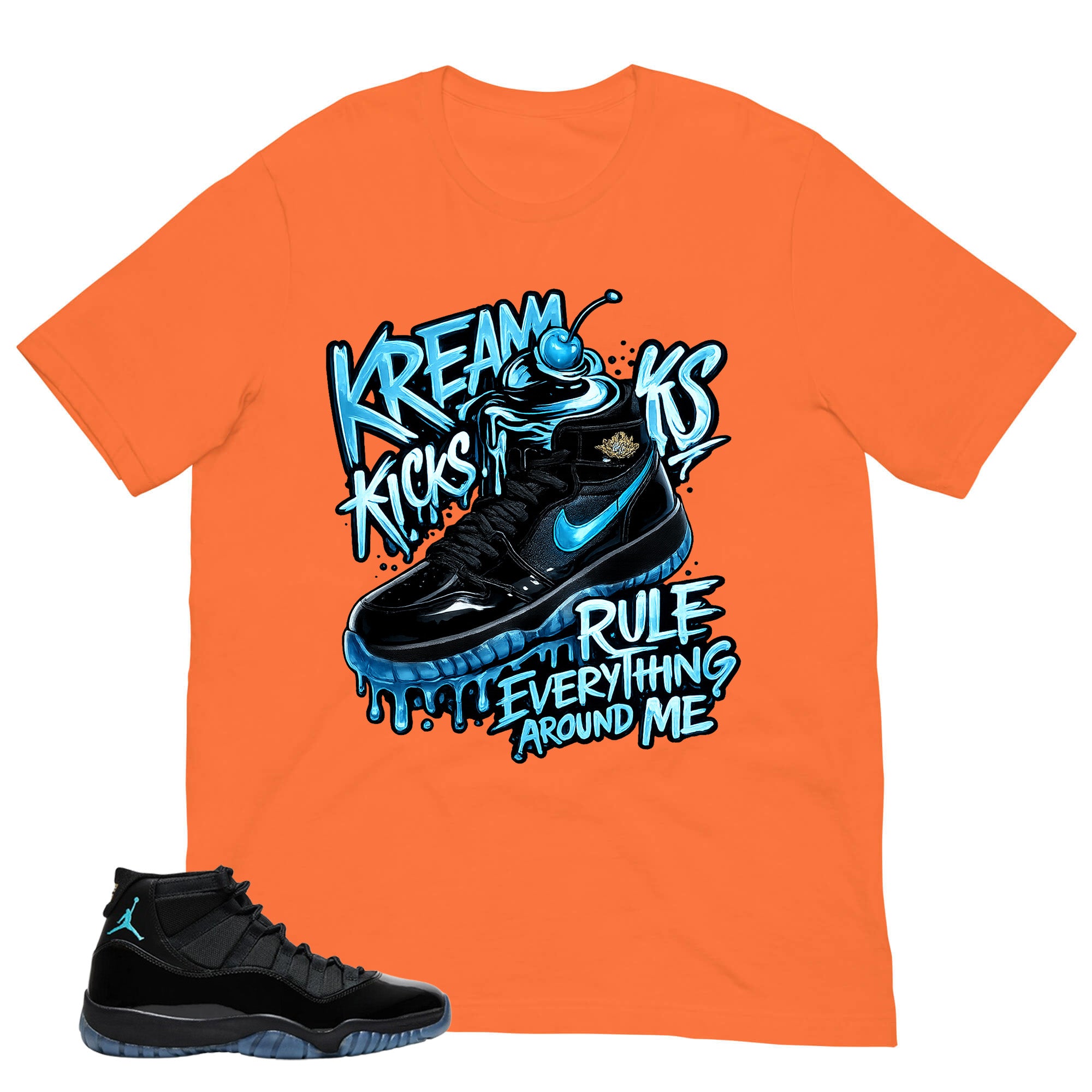 Kream Kicks Shirt - Matching Air Jordan 11 Gamma Blue 2025