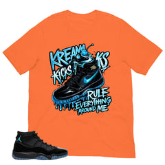 Kream Kicks Shirt - Matching Air Jordan 11 Gamma Blue 2025