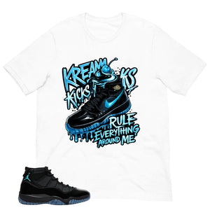 Kream Kicks Shirt - Matching Air Jordan 11 Gamma Blue 2025