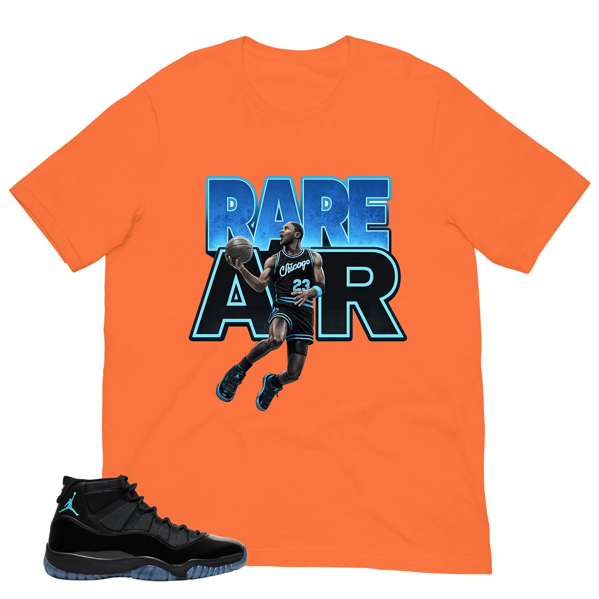 Rare Air Shirt - Matching Air Jordan 11 Gamma Blue 2025