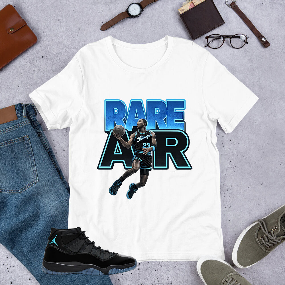 Rare Air Shirt - Matching Air Jordan 11 Gamma Blue 2025